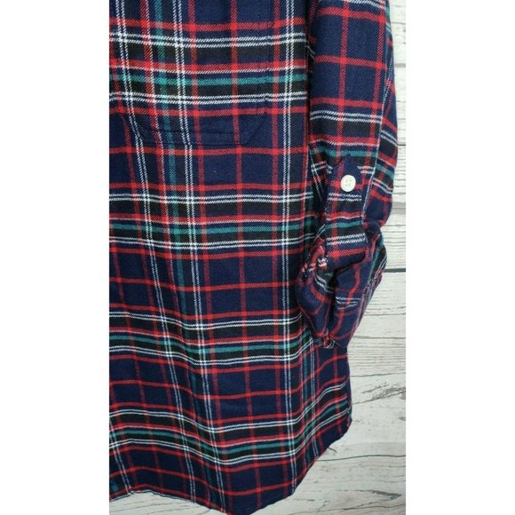 Roebuck & Co Woman Medium Button Long Sleeve Shirt - Picture 3 of 6